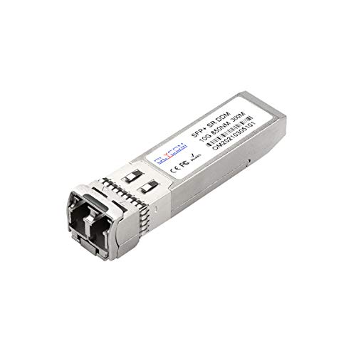 10G SFP+ LC �}���`���[�h 850nm 300m DDM 10GBase-SR SFP+ �g�����V�[�o�[ Cisco SFP-10G-SR Ubiquiti UF-MM-10G����т��̑��̃I�[�v���X�C�b�`�ɑΉ�