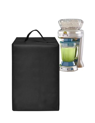 Image of Frozen Drink Maker Lid Slushie Machine Cover for Margaritaville Frozen Concoction Maker | Waterproof Anti-Static Nylon Lid for Margarita SLUSHi Machine /Margarita Shave Ice Drink Maker (Black)