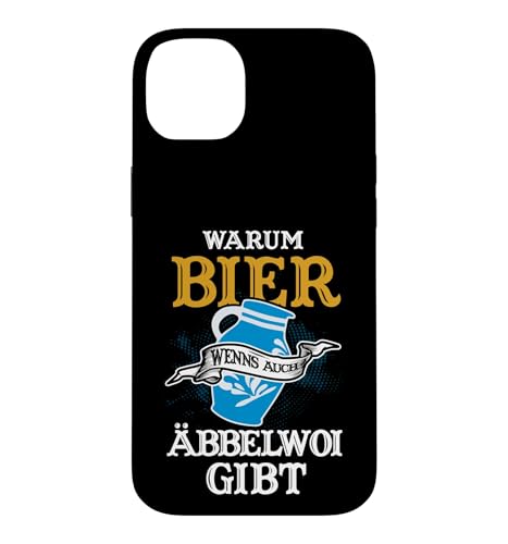 Why beer if even Abbelwoi gibt Apfelwein Hessen Bembel �X�}�z�P�[�X iPhone 14 Plus �p