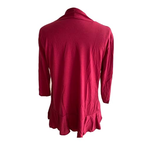 Cárdigan corto para playa y paseos veraniegos con chaleco bolero ligero de mujer 4
