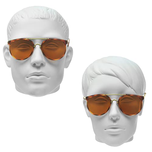 Image of proSPORT Blue Light Blocker Glasses Sleep Better Computer Screen Orange Amber