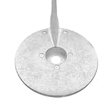 Quiclume Anodo di valvola di taglio 17264T2 in lega di zinco/alluminio/magnesio per fuoribordo Mercury/Mariner/Force 30-75 CV Protezione dalla corrosione