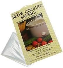 Slow Cooker Disposable Liners (24 Liners) – Good For Cooking Soups, Stews, Sauces – BPA Free