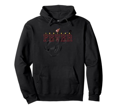 WNBA Indiana Fever Black in Black Pullover Hoodie