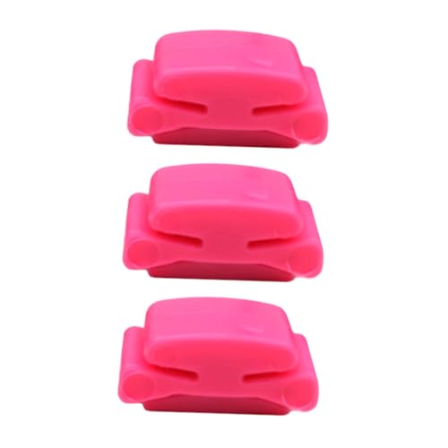 Toyvian 3 Pcs Guitar Pick Clips Self Adhesive Holders for Electric Acoustic Bass and Ukulele Picks Durable Easy to Install Secure Storage for Musicians