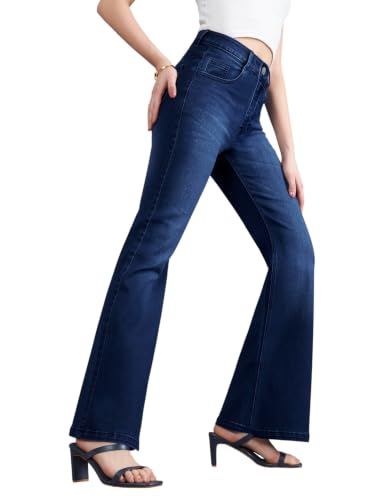 Image of Dolce Crudo Women's High Waist Straight Fit Jeans