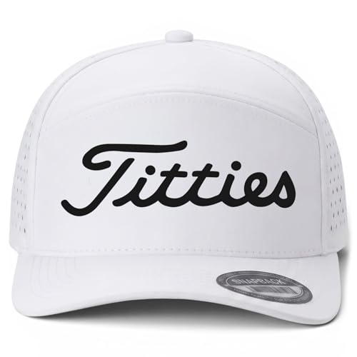 BROTHER TRUCKERS Itties Laser Cut Golf Hat (US Alpha One Size White)