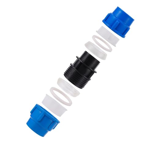 MiJunHD PE Pipe Reducing Straight Connector,63mm to 25mm Reducer Coupler Connection Plastic Quick Fittings for Garden & Agriculture Watering (1 Piece) - Image 4