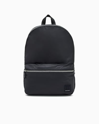 A | Mochila com ícones X ARMANI EXCHANGE, preta, Preto