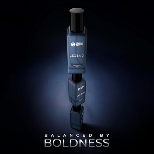 Beardo LEGEND Perfume For Men 20 ml | Eau De Parfum | Intense Fresh Musky Woody | Strong Long Lasting Mens Perfume | Gift for husband | Gift for boyfriend | Gift for Men
