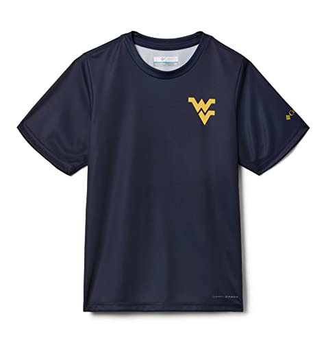 Image of Columbia Kids' Collegiate Terminal Tackle Short Sleeve Shirt
