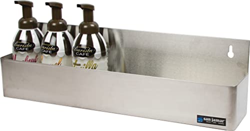 San Jamar Speed Rails with 5 Quart Capacity for Kitchen, Bar, And Restaurants, Stainless Steel, 22.25 Inches, Silver