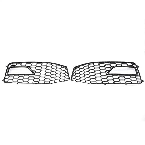 Couvercle de calandre antibrouillard Audi A4 B8.5 SLine finition noire