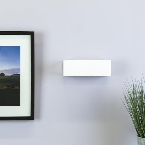 Aplique de pared de yeso de interior Lamia compatible con bombilla E14 3