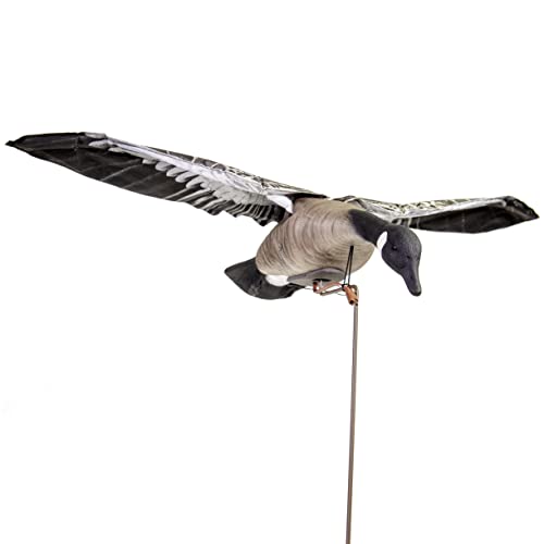 Higdon Outdoors Clone | Canada Goose Flapping Motion Decoy with Adjustable Wing Speed | Ultra Realistic Goose Decoy for Waterfowl Hunting | Includes Carry Bag, Stand, Power Cord & Remote