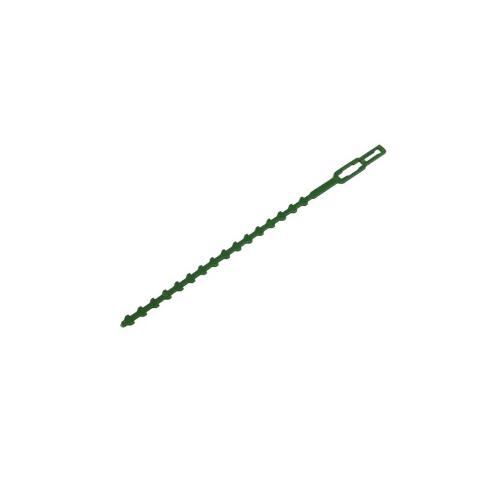 ZUXWUX Plant Twist Ties Adjustable Plant Cable Ties Reusable Self-Locking Green Twist Tie Garden(30PCS 17cm)