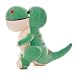 LAARNT Bambola di Peluche Dinosauro dagli Occhi Grandi di Cartone Animato Creativo di 30 cm, Regalo di Compleanno per Bambini di Bambola di Peluche a Forma di Animale
