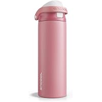 24-Oz Encool Vacuum Insulated Stainless Steel Water Bottle (Vermilion)