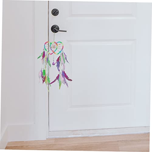Atrapasueños de corazón Cabilock para pared: lote de 5 piezas para decoración interior de hogar 7