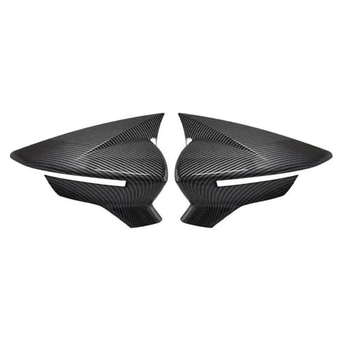 Couvercle de rétroviseur style carbone pour Seat Ibiza 2017-2024 finition premium