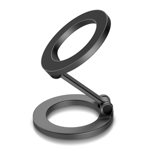 MaGdget Stand/マジェット スタンド MagSafe対応 マグネット スマホスタンド スマホホルダー マルチスタンド 携帯スタンド 車 車載ホルダー 折り畳み式 角度自由 ヒンジ調整工具付き (Gray)のサムネイル