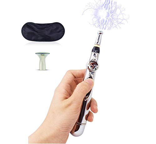 AFTIU Electro Stimulation Rod, E-Stim Massager Electronic Pulse Massage Rods for Her Clit/G Spot/Penis/Glans/Anal/Nipples/Breast/Pussy, Adult Sex Toys for Couples, Stainless Steel