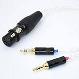 GAGACOCC 2X 3.5mm Male to 4-pin XLR Female Dual 3.5mm Headphone Cable for Sony PHA-3 Pono Player Headphone Audio Adapter