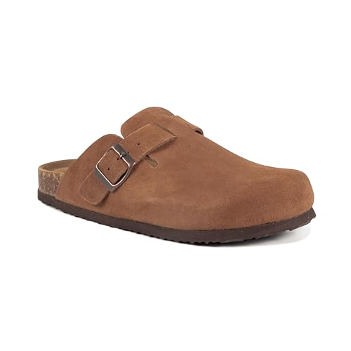 Image of EMMA NEW YORK Womens Clogs Mules Slip-On for Women with Arch Support Cork Footbed Potato Shoes