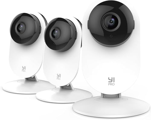 YI Home Pro 2K/3MP Security Camera 3pcs