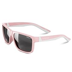 Bright Pink/White Frame/Black Lense