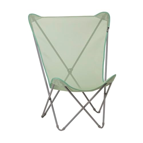LAFUMA MOBILIER - Fauteuil Papillon - Maxi Pop Up - Batyline® Iso - Vert Moss - Fabriqué en France - LFM1837_8557 - Garantie 5 Ans - L.60xl.78xH.99cm