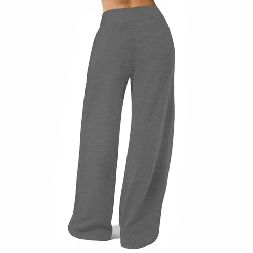 Wide Leg Sweatpants Women High Waisted Baggy Joggers Loose Fit Athletic Sweatpants Soft Lightweight Joggers 2025
