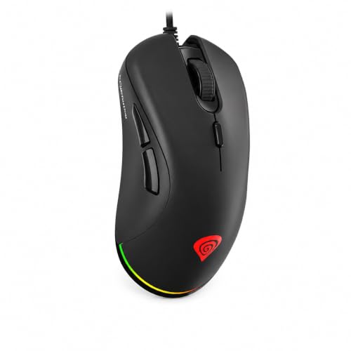 Genese Souris de Jeu Krypton 200 6400 DPI RGB Noir