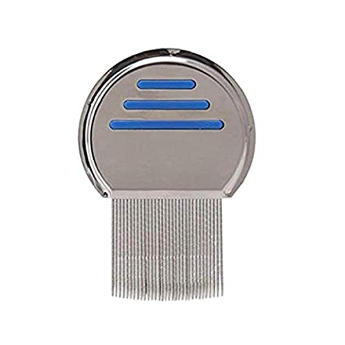 Other Stainless Steel Fine Tooth Lice Comb Effective Treatment to Remove Head Lice and Nits in Kids or Adults Blue