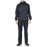 レインウェア ベルグテック アクアブロック レインスーツ 上下セット 20洗耐久撥水 アウトドア B2JG2A01 ユニセックス ブラック M