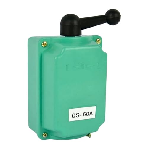 Interruptor de tambor de 60 amperios para tornos mecánicos y elevadores industriales