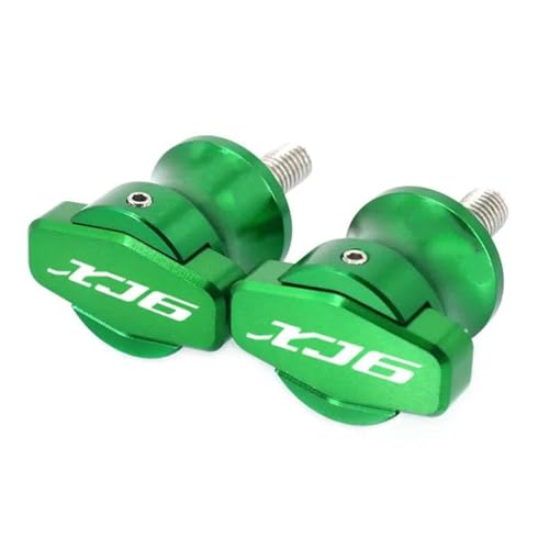 �o�C�N�A�N�Z�T���[ 6MM �I�[�g�o�C�A�N�Z�T���[ �X�C���O�A�[���X�v�[�� �X���C�_�[�X�^���h�l�W �ɓK�����郄�}�n XJR1300 XJR 1300 2004-2015 XJ6 ���p 2010-2015(Green1)