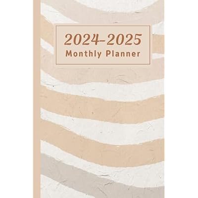Monthly Planner 2024-2025 Canada