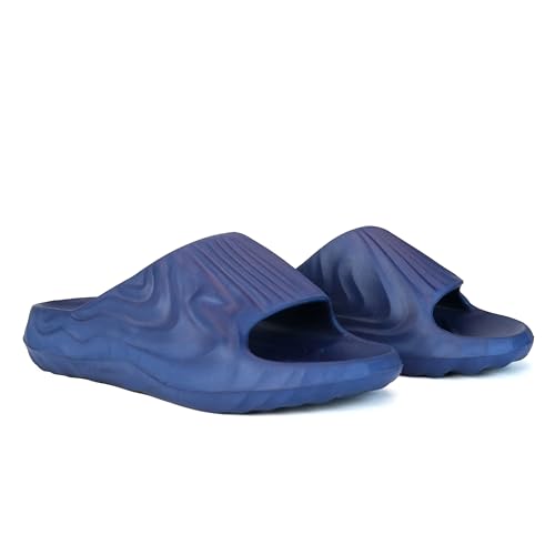 Image of Hygear Men's Horizon EVA Slides | Ultra Soft Cushion | Lightweight | Waterproof | Stylish |Anti-Skid | Comfortable Everyday Slides for Men
