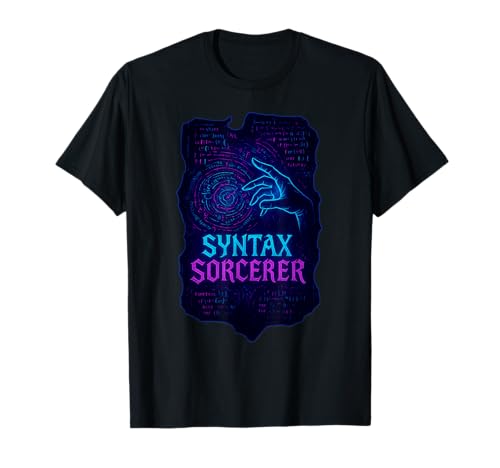 Syntax Sorcerer AI Prompt Engineer LLM Code Magic T-Shirt