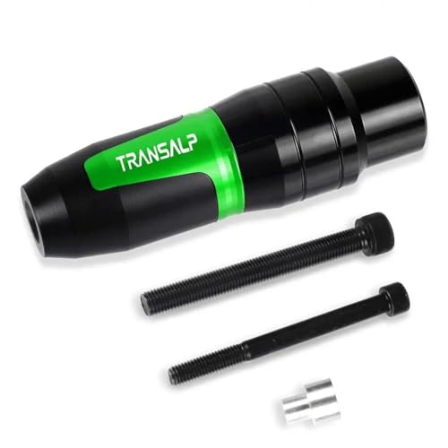 Protection d'échappement pour Transalp 650 750L slider antichoc vert