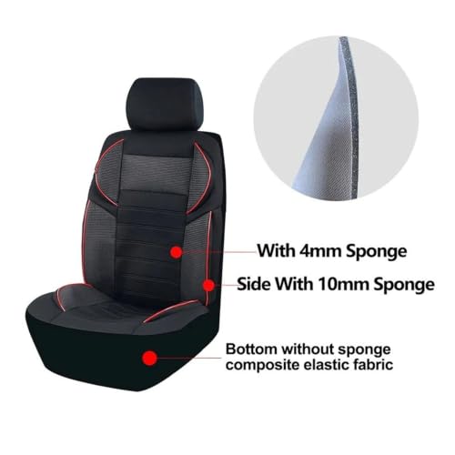 Couverture de siège auto en éponge 4mm housses épaisses et confortables pour SUV - 4