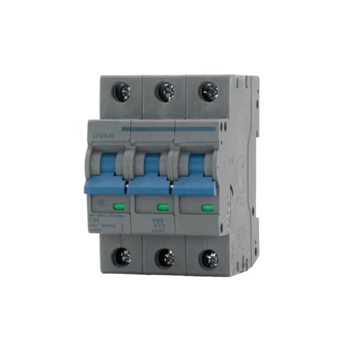 Mini disyuntor AC 3P 230V con protección contra sobrecarga y capacidad de rotura 10KA