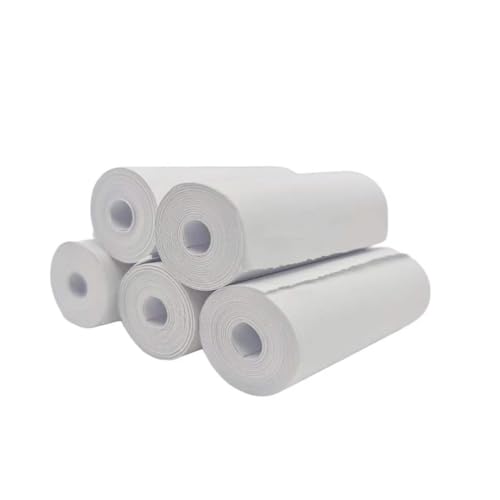 Image of Mini Printer Paper Thermal Paper Rolls For Mini Printer Cash Register Pos Receipt Paper Roll 57 * 25mm 5 Rolls
