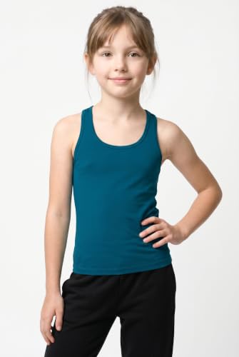Image of Kurve Premium Girls Seamless Supersoft Wide Strap Comfortable Racerback Tank (Made with Love in The USA)