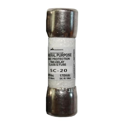 Fusible SC-20 20A 600Vac temporisé à limitation de courant