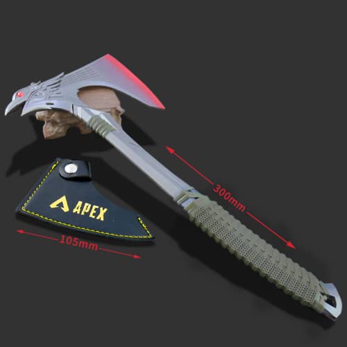 Luosong 12Inch Big Raven's Bite Action Figure Bloodhound Heirloom Axe Dagger Toys Metal Knife Desk Decoration Backpack Pendant Party Supplies Collection Gift #TOP1