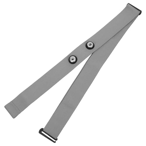 Holibanna banda de pecho ajustable elástica con nylon y fibra de poliuretano para monitoreo cardíaco compatible con cinturón de pecho para actividades físicas y running miniatura 1