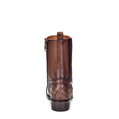 Image of Cuadra Men's Boot in Genuine Leather with Zipper