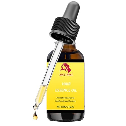 Aceite hidratante para el cabello, cuidado del cabello, aceite esencial para el crecimiento del cabello, aceite de oliva y aceite de romero, para cabello seco, todo tipo de cabello, uso diario